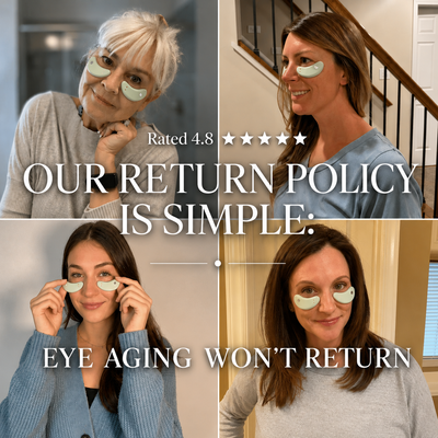 Elowyn® 2-in-1 Red Light EMS Under Eye Patches + Under Eye Cream